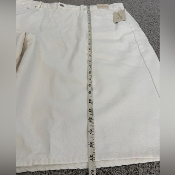 Universal Thread Mens High Rise Long Shorts Cream Plus Size 24 Denim Casual NWOT - Picture 5 of 11